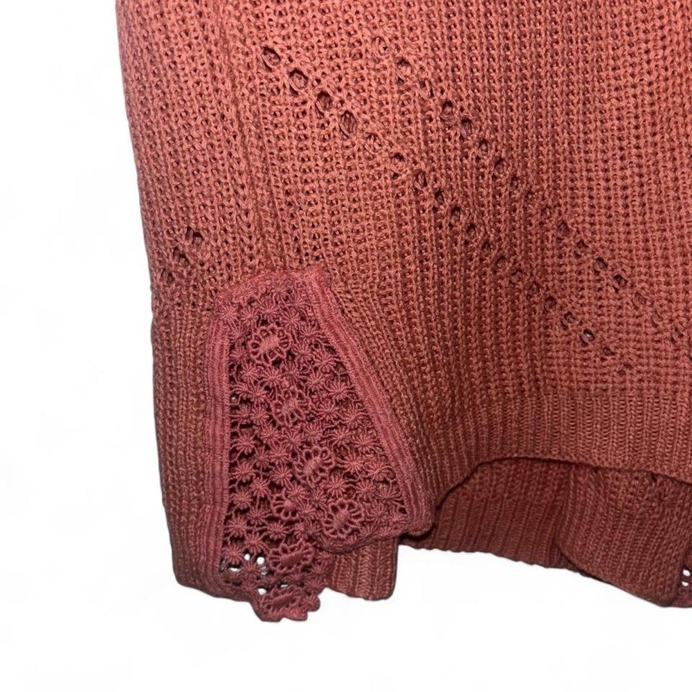 Gorgeous Pink ROSE cardigan - Picture 3 of 4
